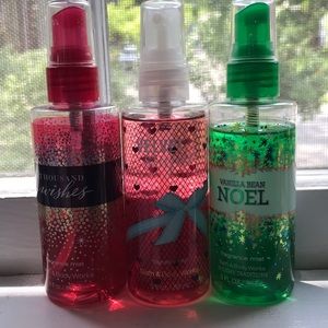 three travel size b&bw perfumes